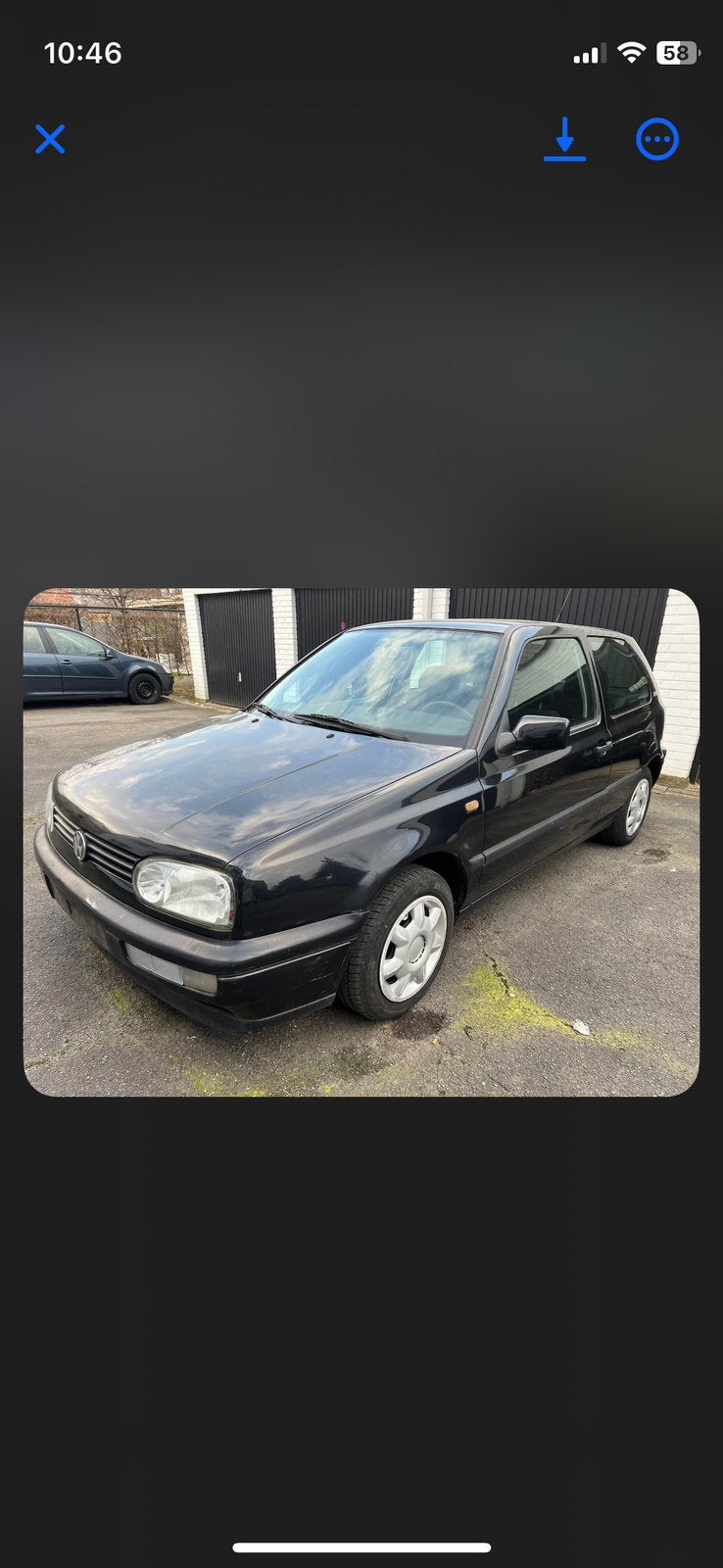 Volkswagen Golf 3 1.8benzine 1997, Autos, Achat, Essence, Golf, Particulier