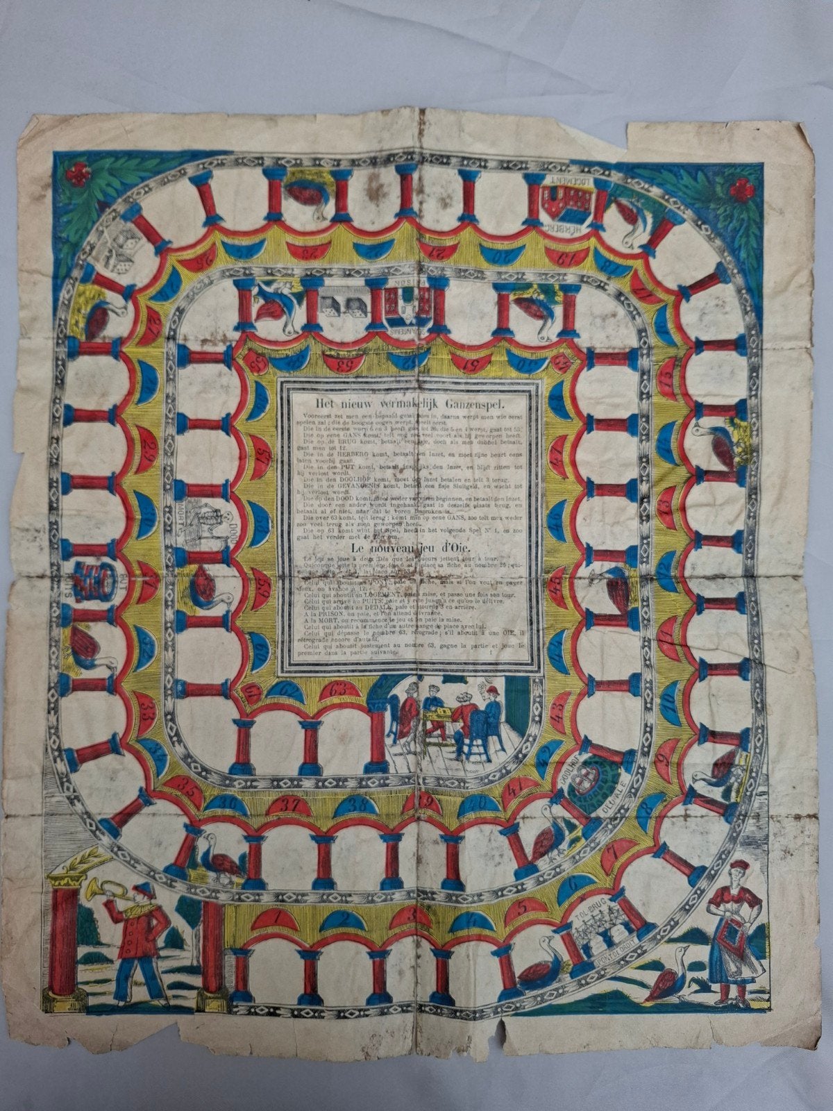 Oud ganzenspel, Ophalen of Verzenden, Overige typen