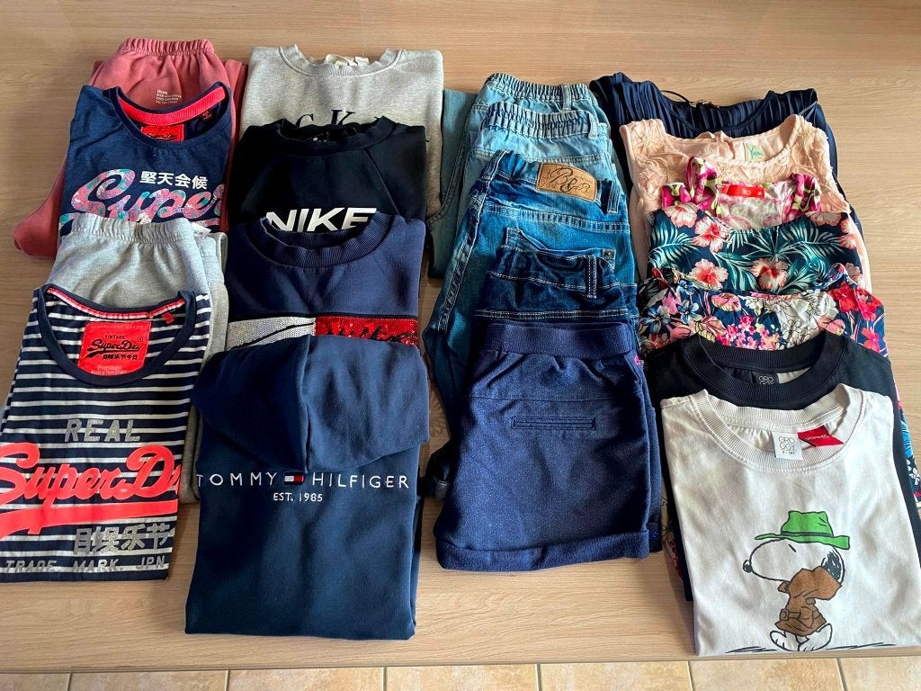 kledingpakket meisjes 1 - maat 164 - 21 stuks, Kinderen en Baby's, Kinderkleding | Maat 164, Ophalen of Verzenden, Gebruikt, Meisje