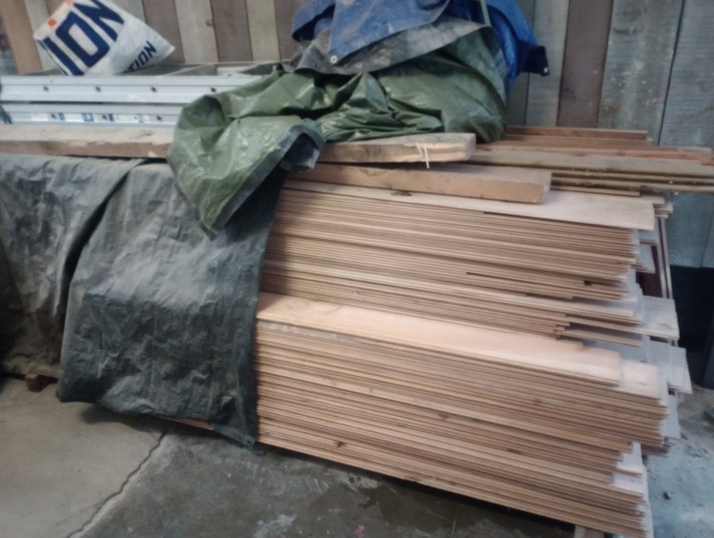 parquet en chêne massif, Parquet, Comme neuf, Enlèvement, 150 cm ou plus