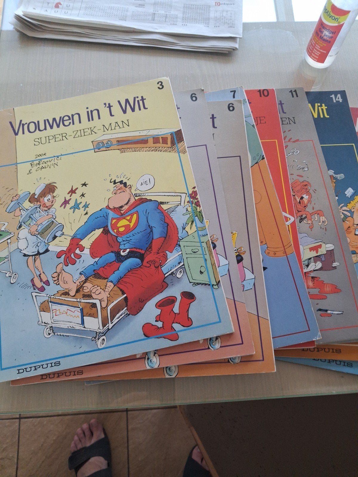 vrouwen in te wit, Boeken, Ophalen