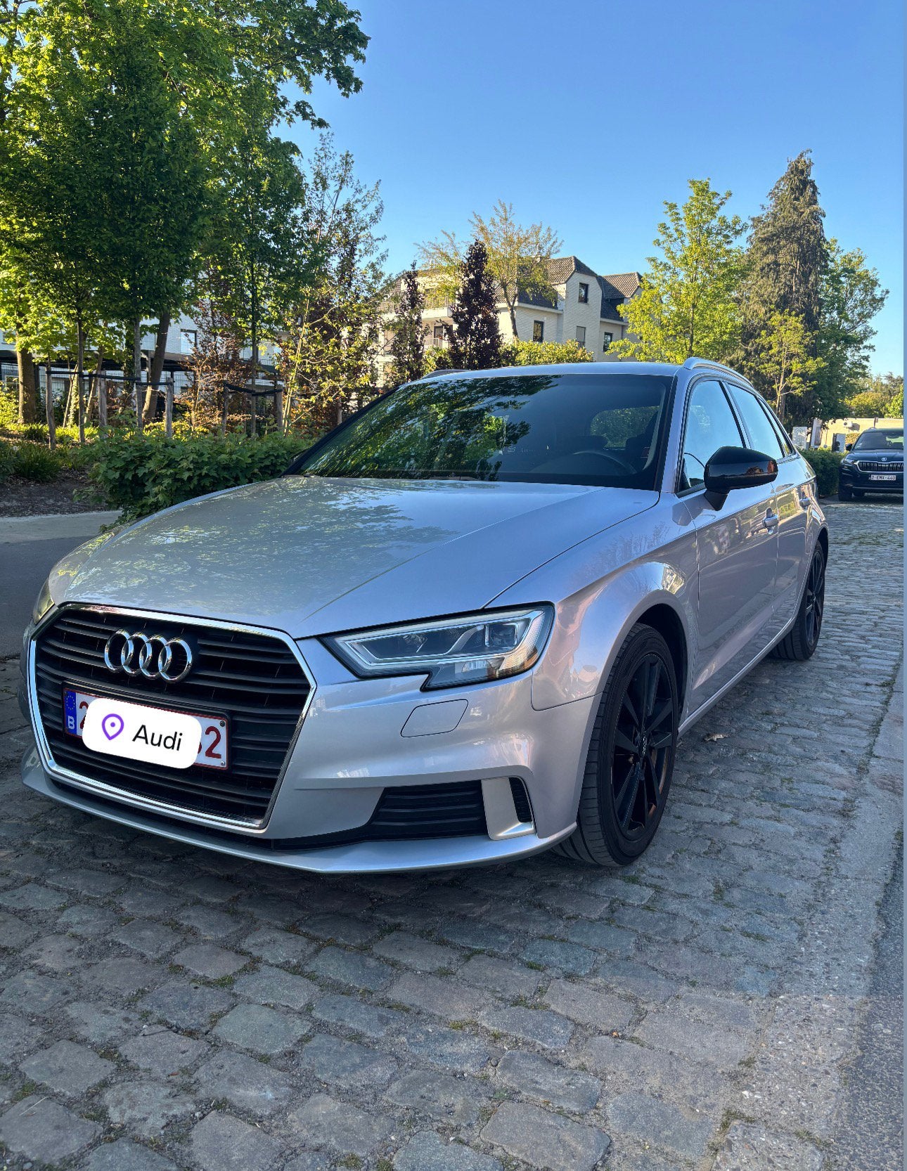 Audi A3 automatique sline intérieure 112dkm essence, Autos, Audi, Argent ou Gris, Achat, Euro 6, Automatique
