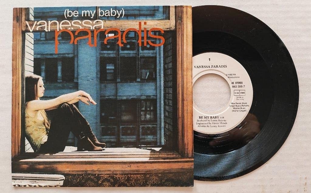 VANESSA PARADIS - Be my baby (45t), Enlèvement ou Envoi, Comme neuf, 7 inch, Pop