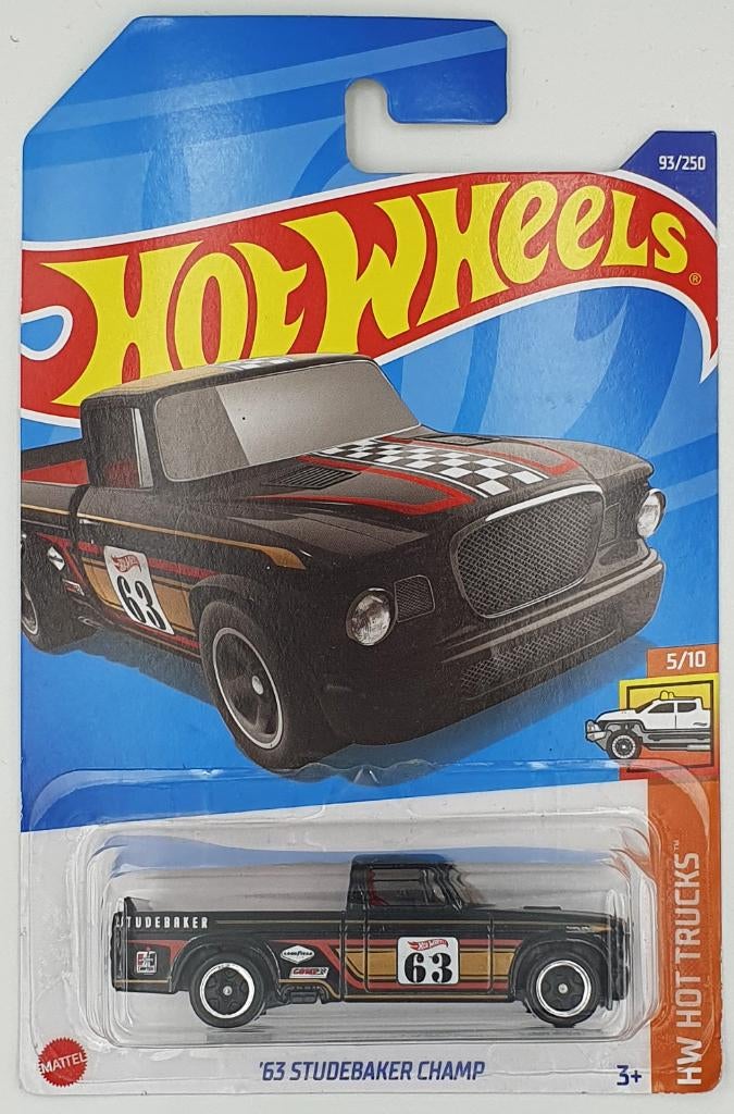 Hot Wheels - HW Hot Trucks - '63 Studebaker Champ - HCT51, 333 Continental Boulevard, El Segundo, CA 90245, United States, Verzenden