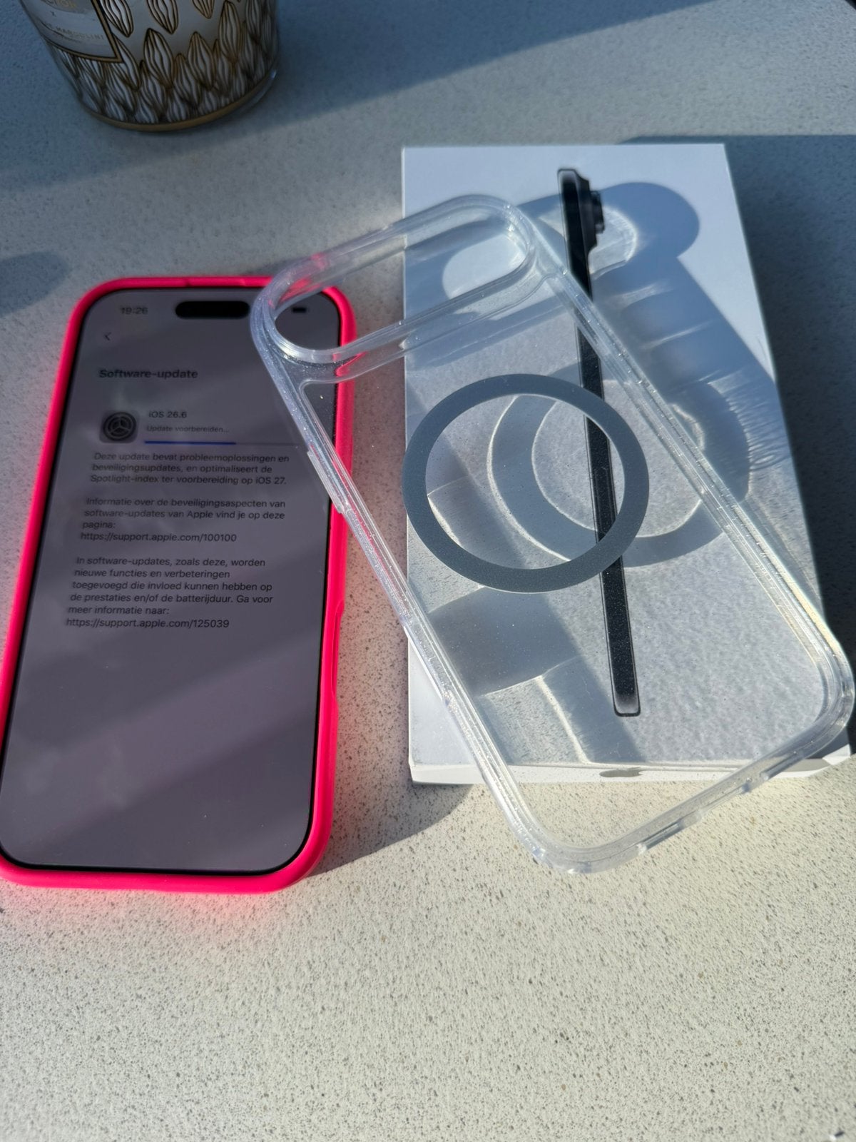 iPhone Air 512GB – 100% batterij – slechts 24 laadcycli, Computers en Software, Apple iPads, Ophalen, Zo goed als nieuw, Grijs