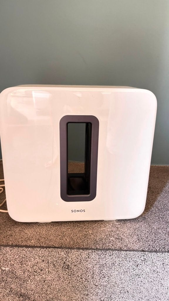 Sonos SUB Gen 1 – Wit – subwoofer, Subwoofer, Inclusief kabels, Zo goed als nieuw, Sonos