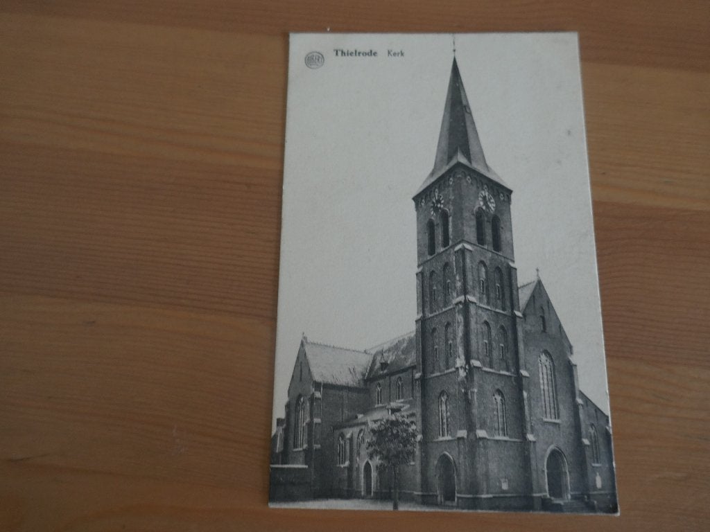 temse thielrode kerk, Verzamelen, Verzenden, Ongelopen, Oost-Vlaanderen