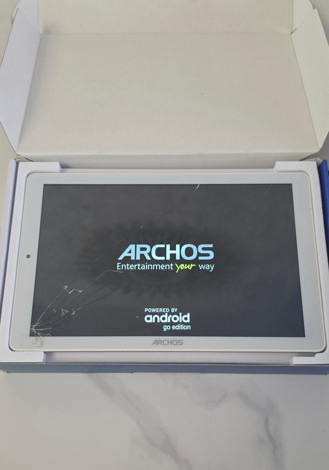 Tablet Archos gebarsten, Ophalen