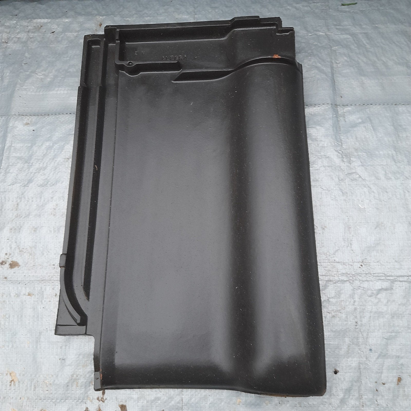 Tuiles  KORAMIC  NOIR  MAT, Bricolage & Construction, Enlèvement, Noir, Tuiles