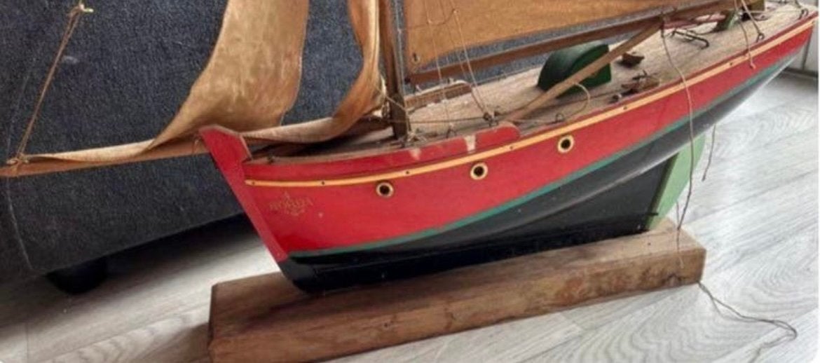 Ancien bateau de bassin Borda, Ophalen, Gebruikt