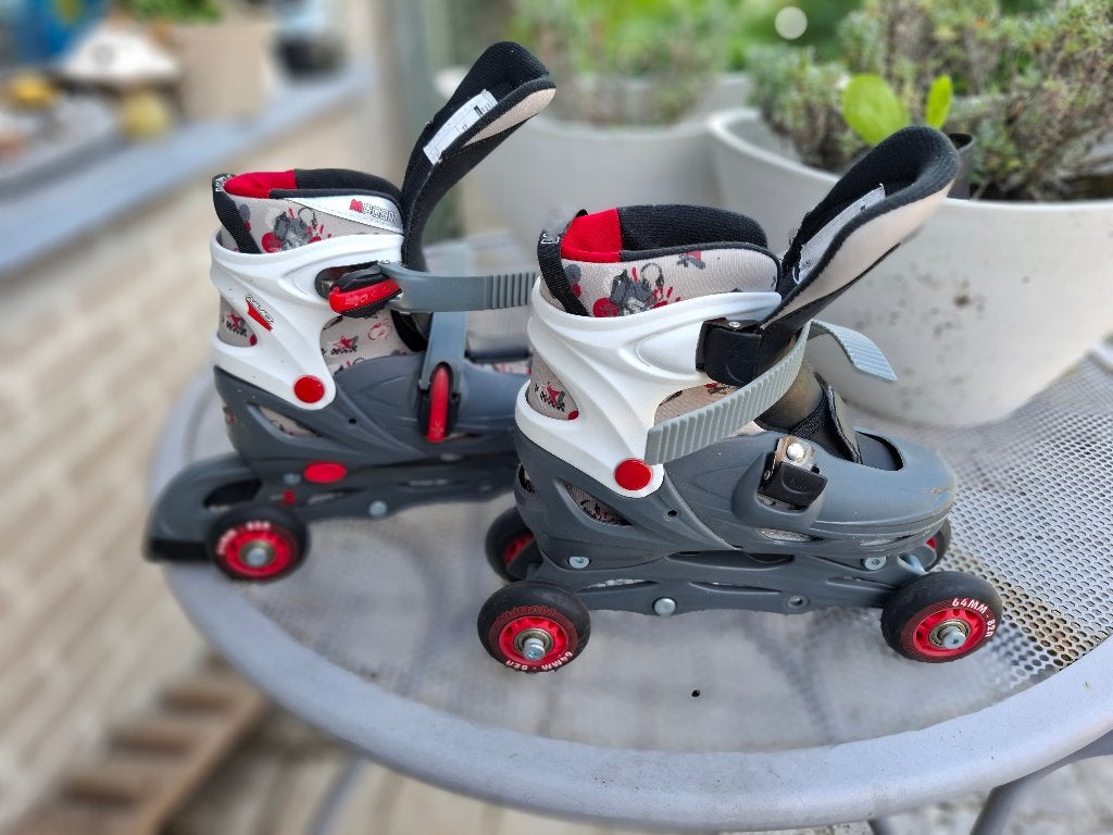 kids inline-skates 3in1 maat 34-37, Ophalen of Verzenden, Verstelbaar, Gebruikt, Kinderen