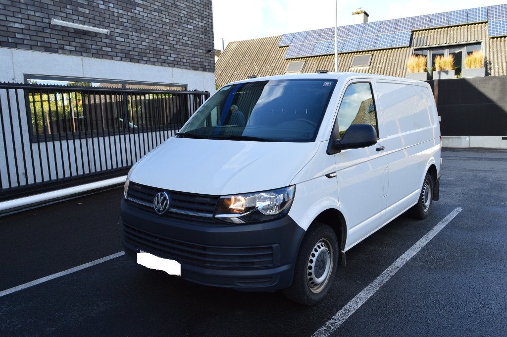 Volkswagen Transporter 2.0 Tdi Automatic airco, 4 cilinders, Wit, Bedrijf, Grijs