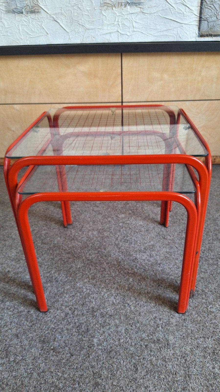 Tables d'appoint vintage des années 80, Enlèvement ou Envoi
