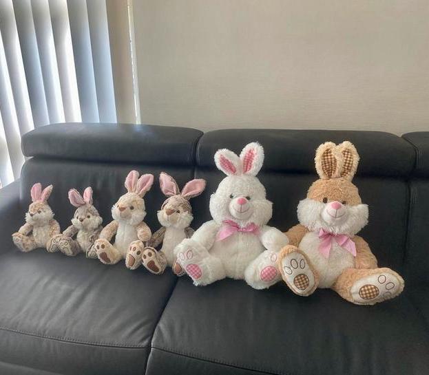 Superzachte konijnen knuffels, Kinderen en Baby's, Ophalen, Zo goed als nieuw