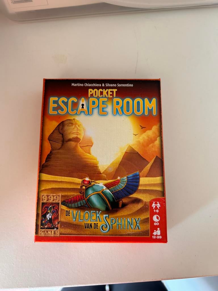 Nieuw - Pocket Escape room spelletje, Hobby en Vrije tijd, Een of twee spelers, Ophalen of Verzenden, Nieuw