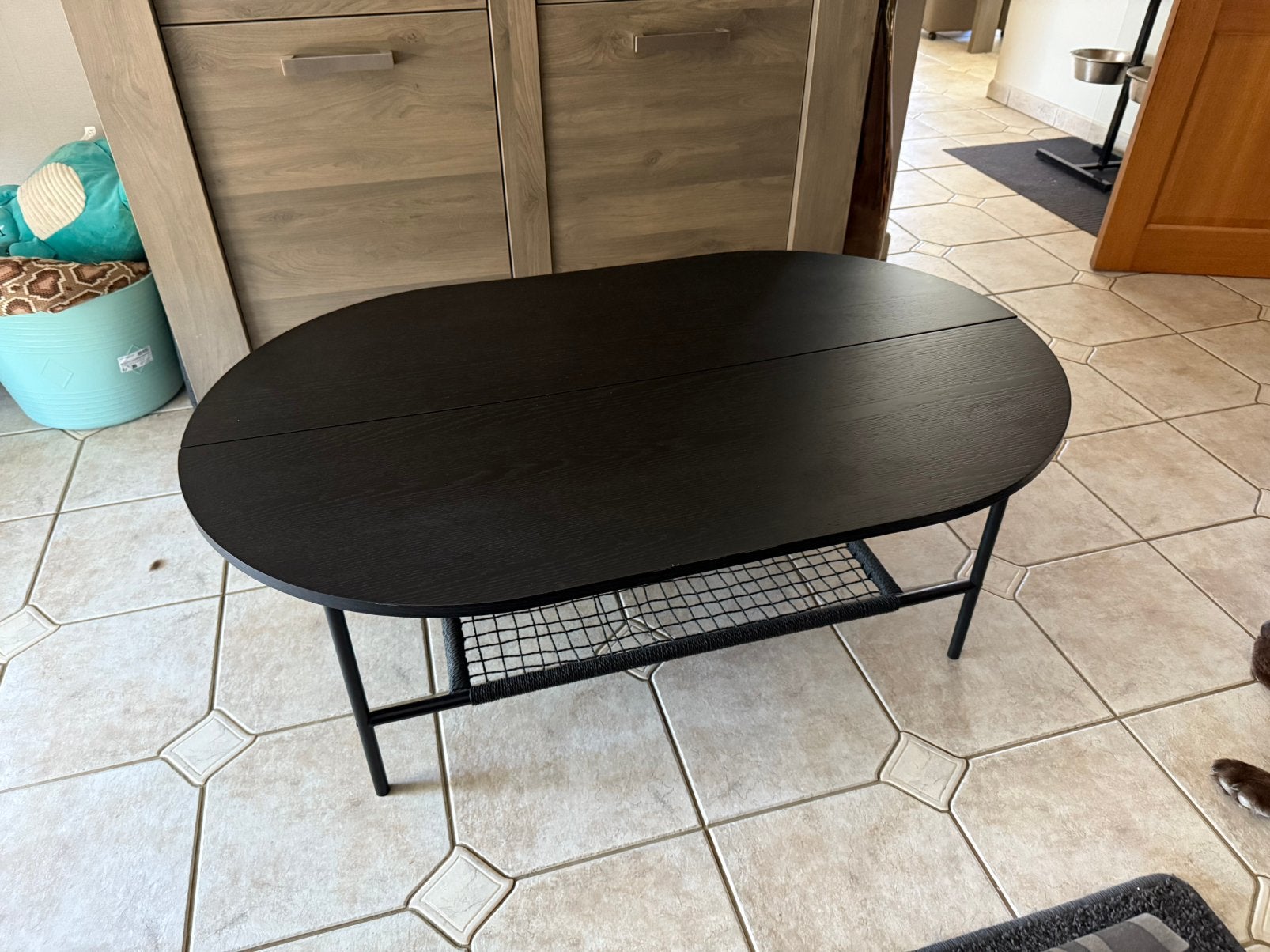 Ovale salontafel, Ophalen, Gebruikt, Ovaal
