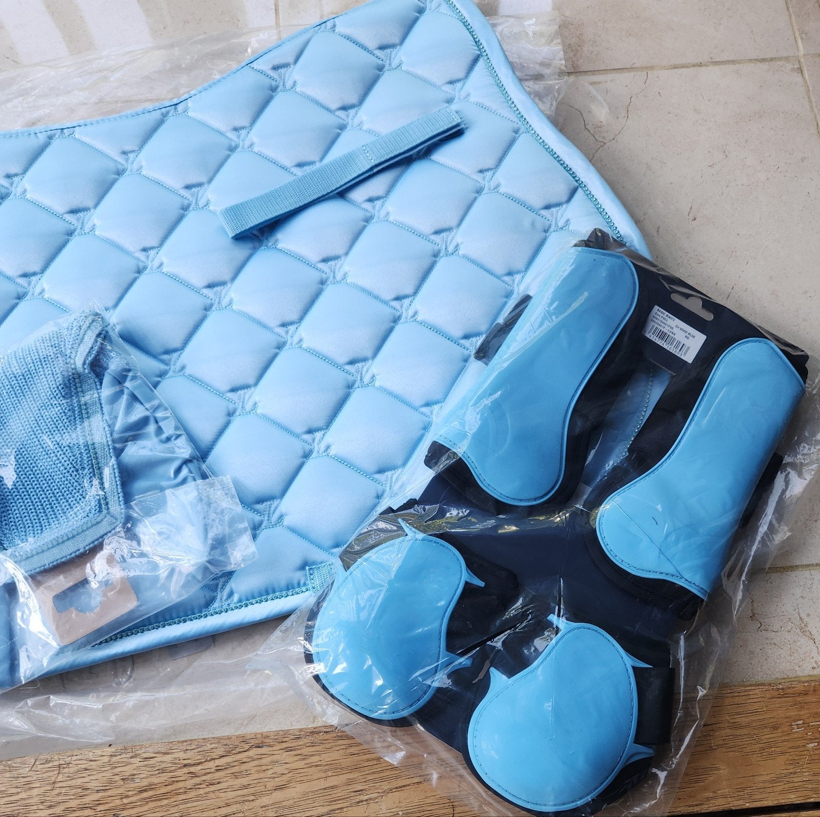 ensemble  mixte  bleu neuf, Neuf, Saut d'obstacles, Autres types, Full