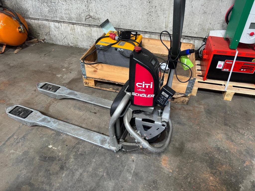 Linde Citi One elek.transpallet / 2017 / top staat, Zakelijke goederen, Machines en Bouw | Heftrucks en Intern transport, Ophalen