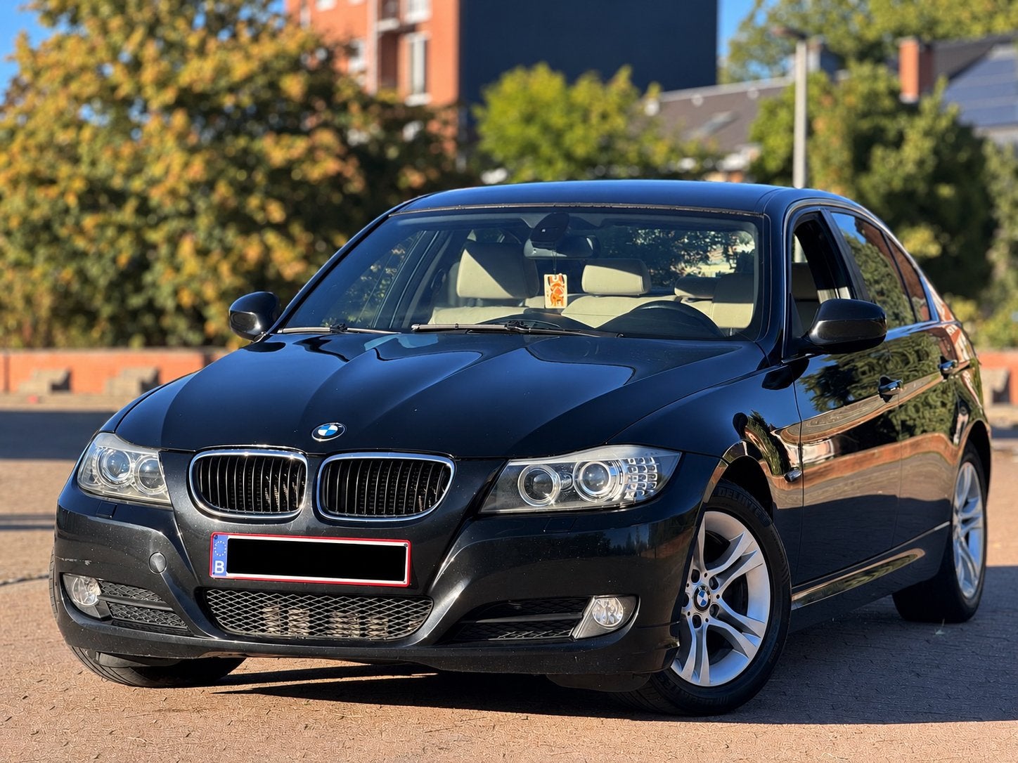 Bmw 320D Pack Sport Full Option Euro 5, Auto's, Euro 5, Zwart, Zwart, Leder