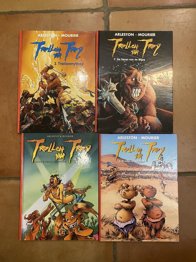 Trollen van Troy, hard/softcovers door Arleston en Mourier, Ophalen of Verzenden, Zo goed als nieuw, Christophe Arleston; Jean-Louis Mourier