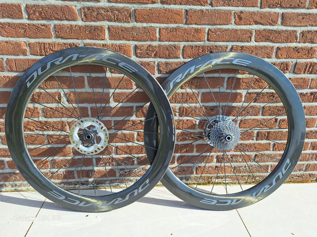 Carbon tubes wielset  dura ace, Gebruikt, Carbon, Heren, Ophalen