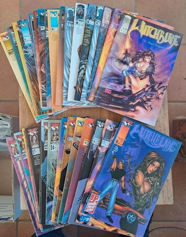 Volledige nederlandstalige reeks Witchblade, Boeken, Ophalen of Verzenden