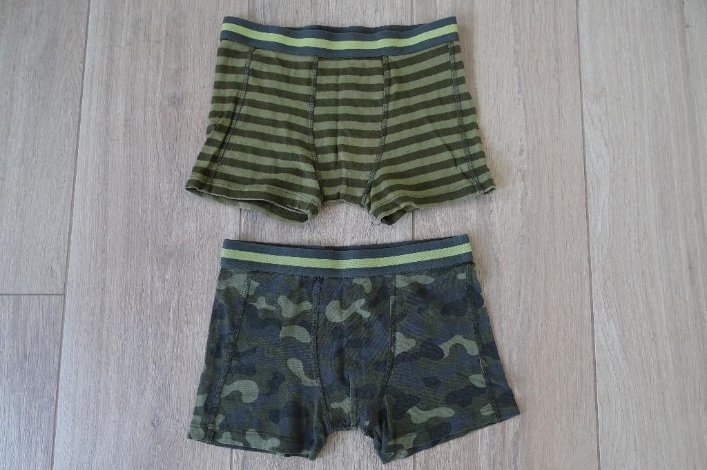 Set van 2 boxershorten Hema maat 146/152, Kinderen en Baby's, Kinderkleding | Maat 146, Gebruikt, Jongen, Nacht- of Onderkleding
