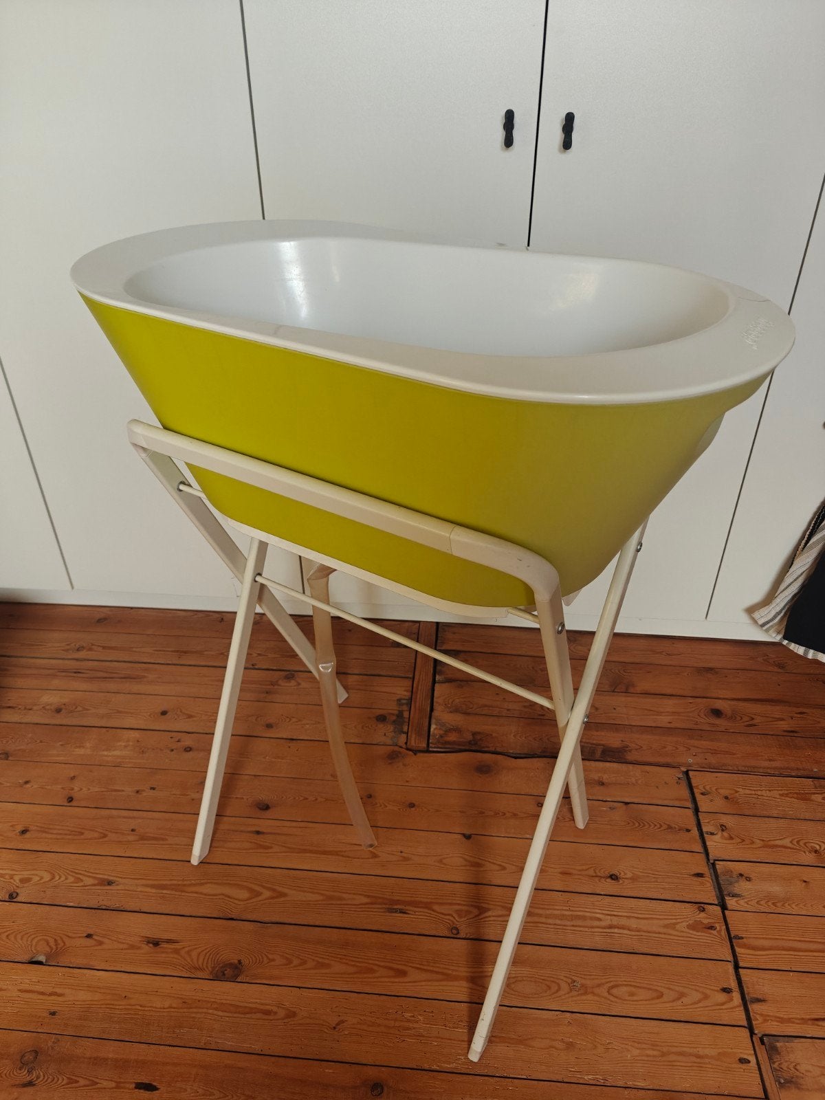 Baignoire pour bébé Hoppop avec support, Enlèvement, Comme neuf, Baignoire, Standard