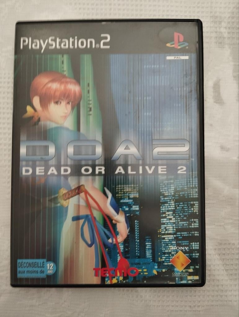 Playstation 2 game Dead or alive 2/ 12+, Games en Spelcomputers, Ophalen of Verzenden, Zo goed als nieuw, Avontuur en Actie, Vanaf 12 jaar