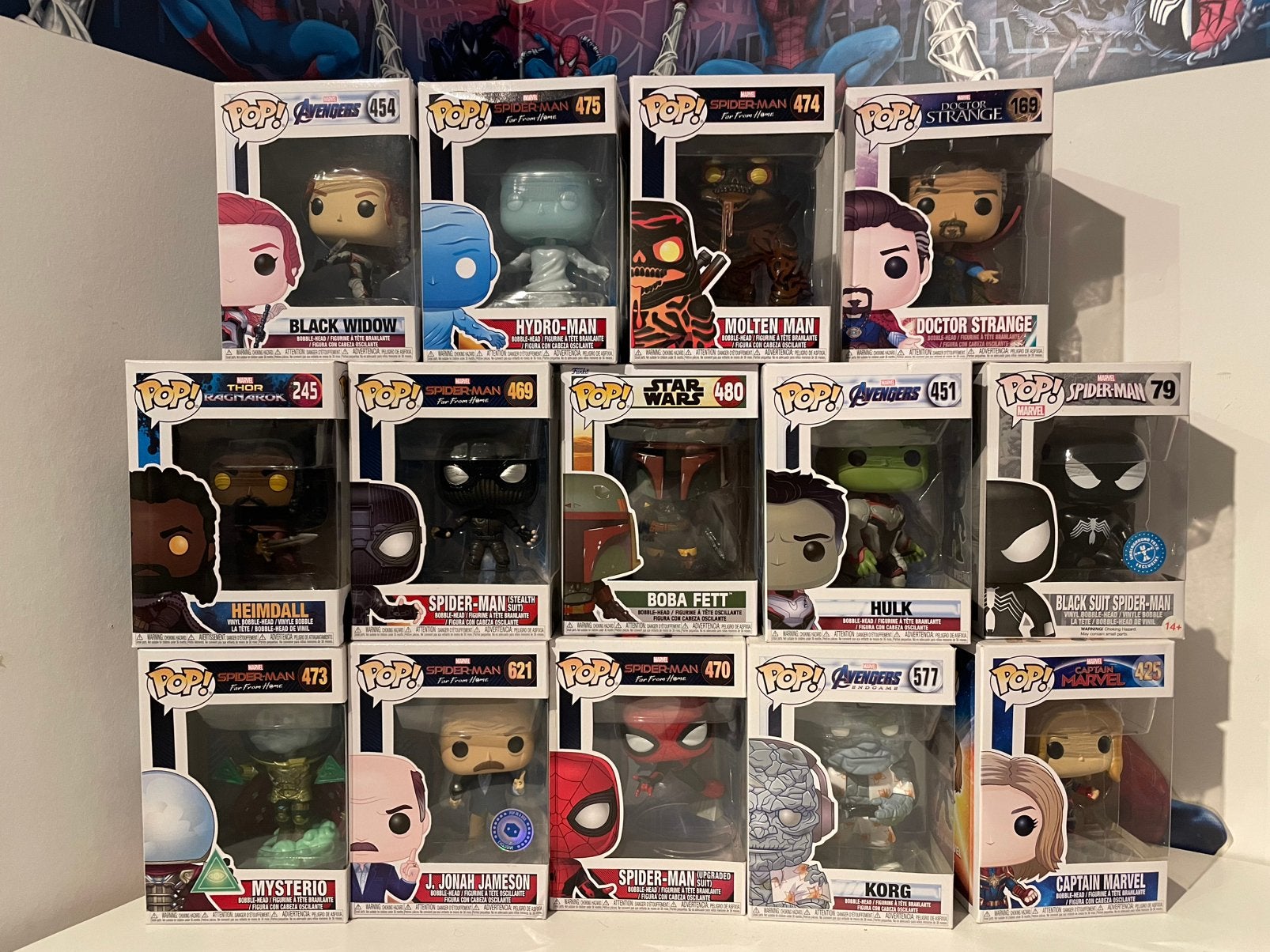 Funko Pop Marvel / Star Wars / Harry Potter, Verzamelen, Poppetjes en Figuurtjes, Zo goed als nieuw, Ophalen of Verzenden