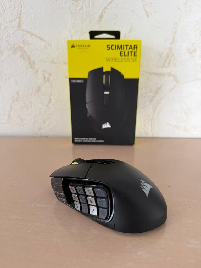 Souris Corsair Scimitar Elite Wireless SE, Neuf, Souris, Enlèvement ou Envoi, Corsair