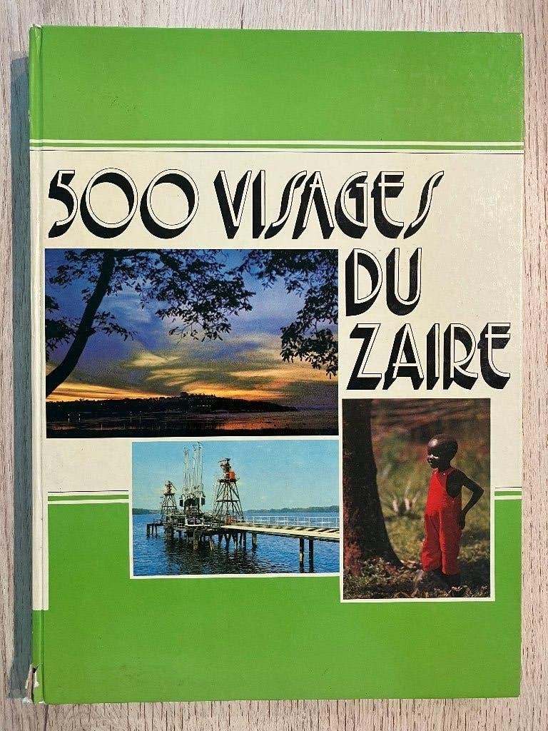 Ouvrage : 500 Visages du Zaïre (Français), Enlèvement ou Envoi, Comme neuf, Président du Cabinet du Zaïre
