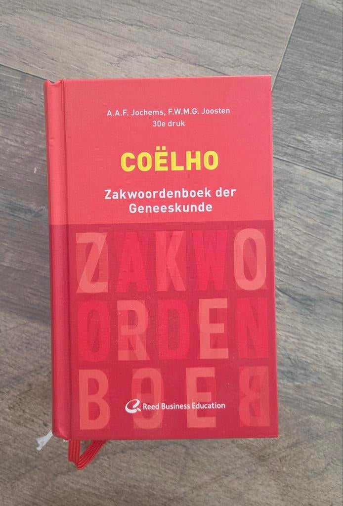 A.A.F. Jochems - Coelho zakwoordenboek der geneeskunde, Boeken, Ophalen, Nieuw, A.A.F. Jochems; F.W.M.G. Joosten