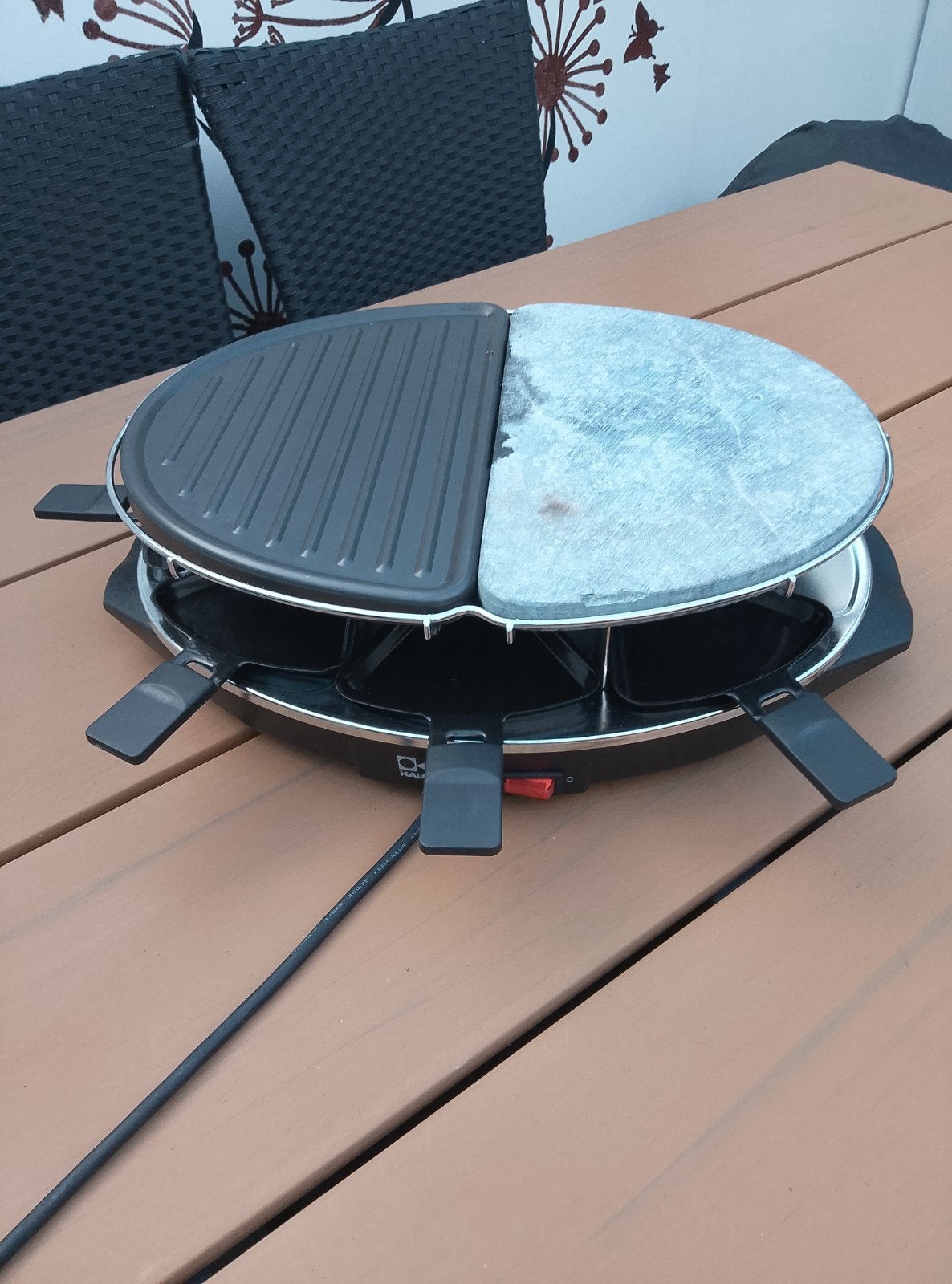 Gourmet stel 8 personen, Ophalen, Gebruikt, 8 personen of meer
