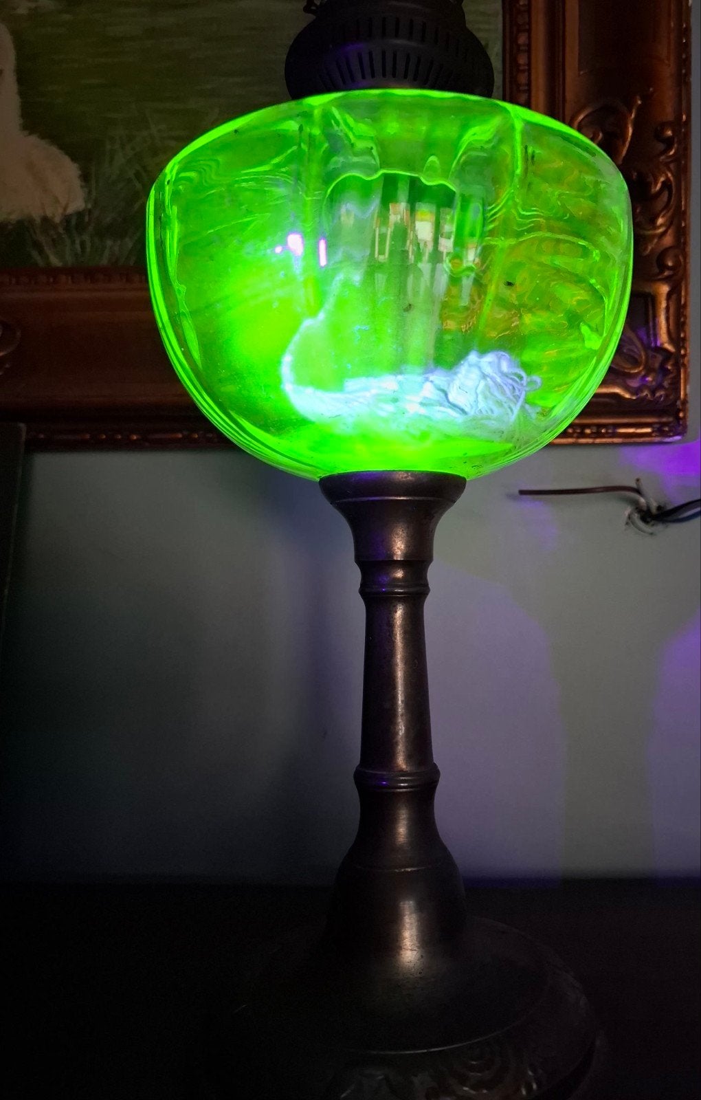 Ancienne lampe à pétrole ouraline, Enlèvement ou Envoi
