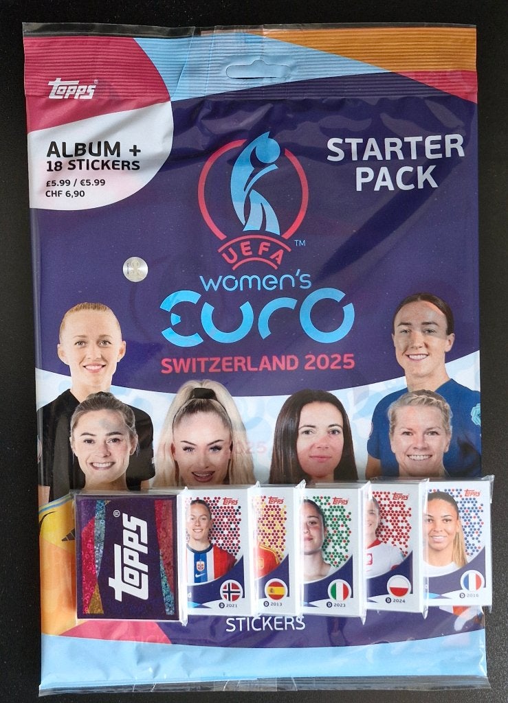 Ensemble complet Topps Euro 2025 pour femmes, Enlèvement ou Envoi, Neuf, Plusieurs autocollants