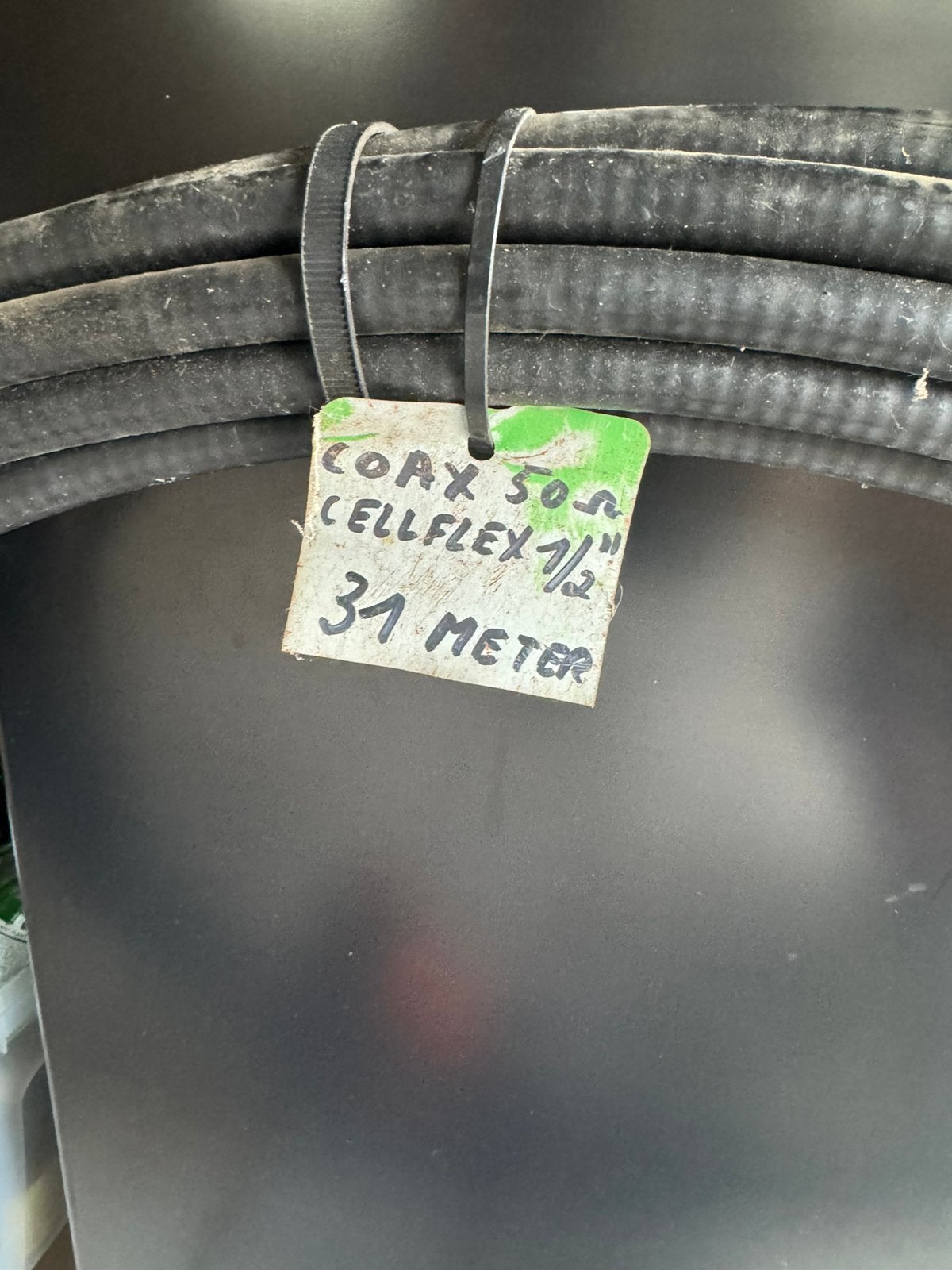 Coaxkabel Cellflex 1/2”, Telecommunicatie, Ophalen, Zo goed als nieuw