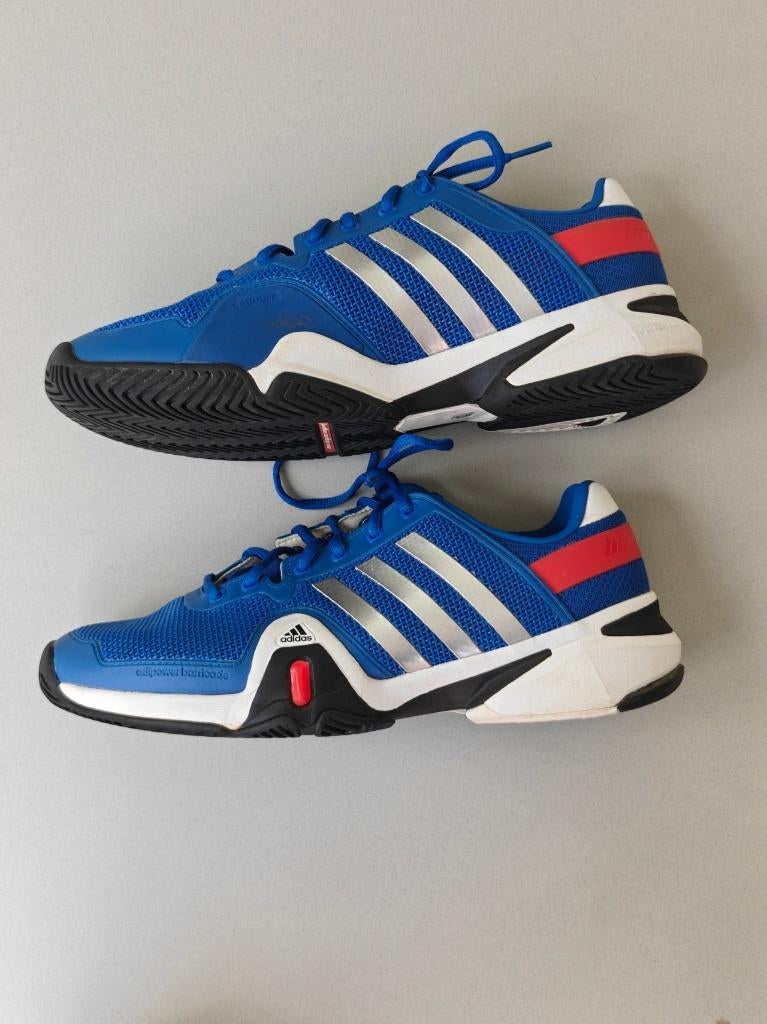 Chaussures de tennis Adidas Adipower Barricade 8 taille 45EU, Sports & Fitness, Tennis, Adidas, Enlèvement ou Envoi, L5, Utilisé