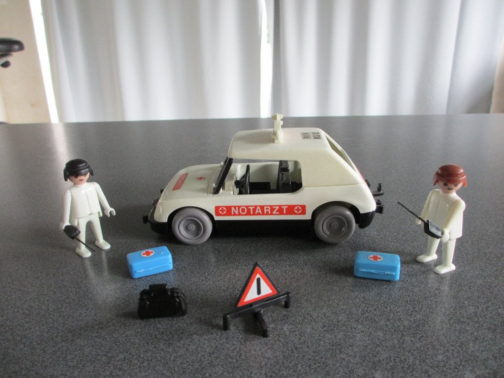playmobil notarzt auto, Kinderen en Baby's, Speelgoed | Playmobil, Ophalen, Gebruikt, Voertuig