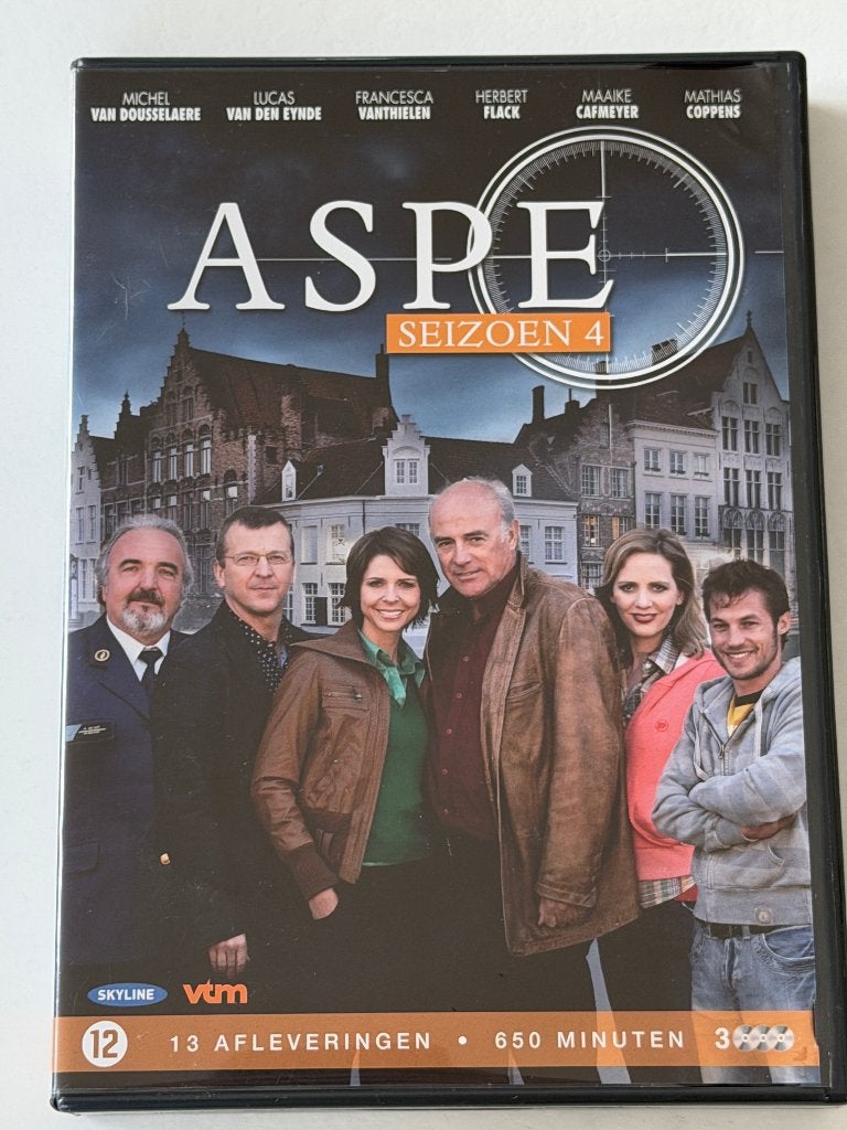 Aspe - Seizoen 4 (DVD), Cd's en Dvd's, Gebruikt, Misdaad, Nederlands, Seizoen 4