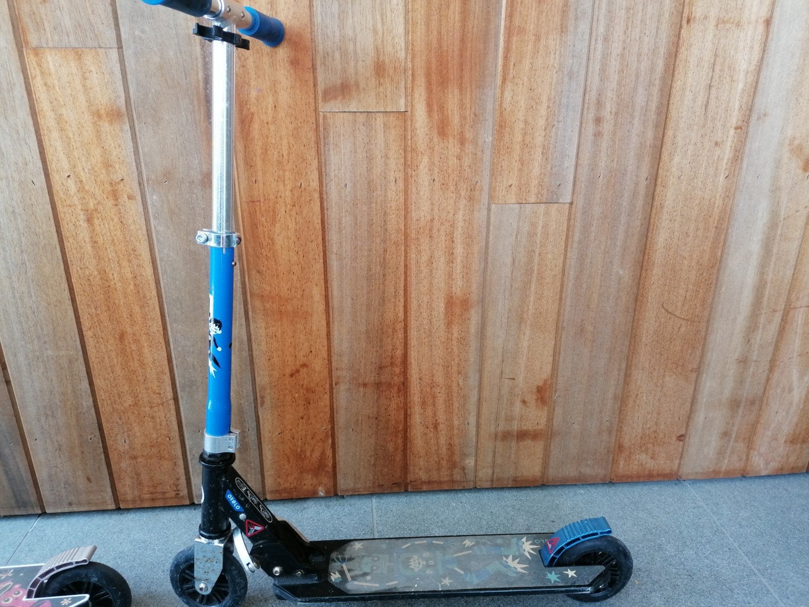 kinderstep oxelo, Ophalen