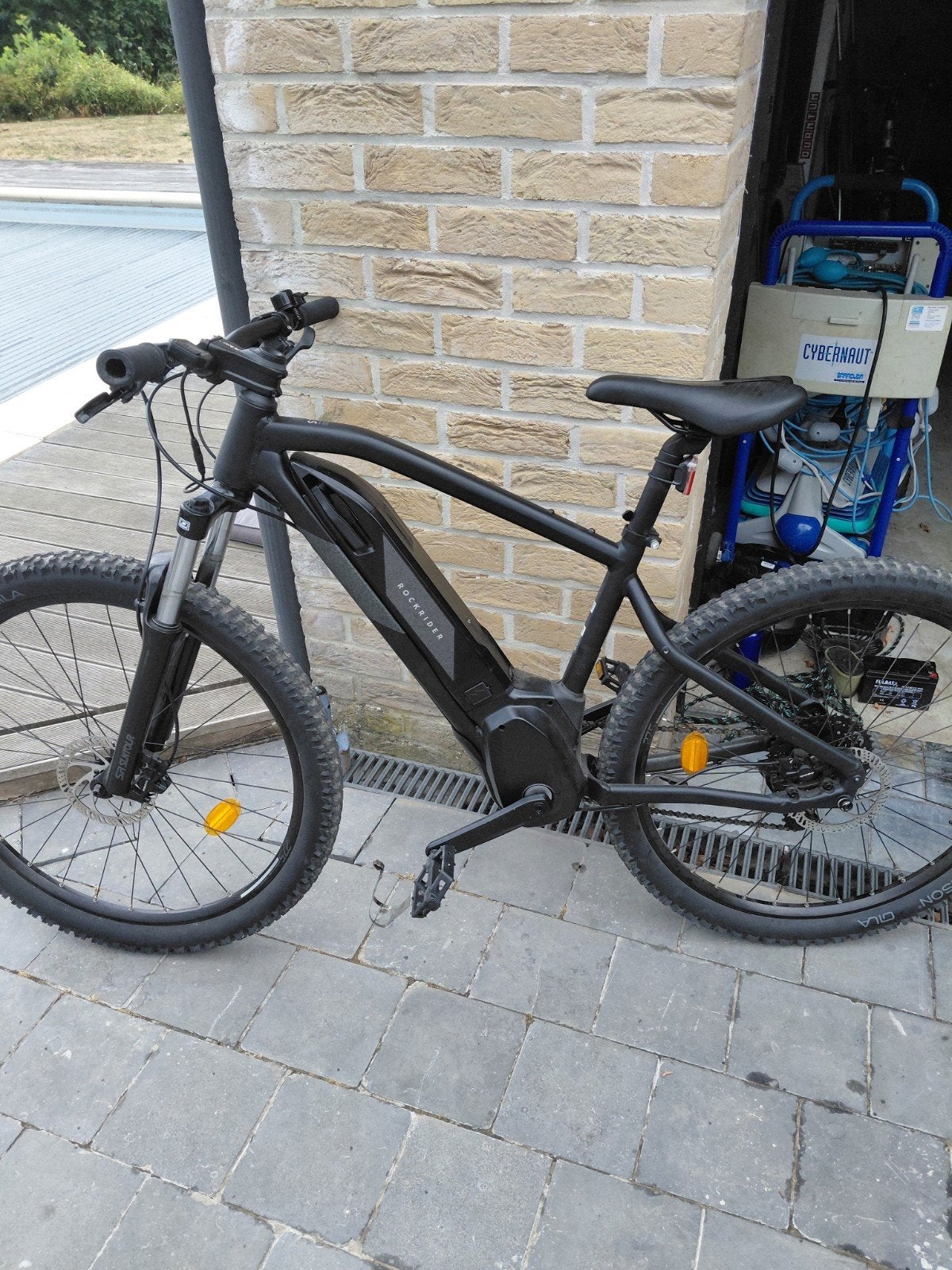 vtt électrique Rockrider comme neuf, Ophalen, Zo goed als nieuw, Schijfrem, Overige merken