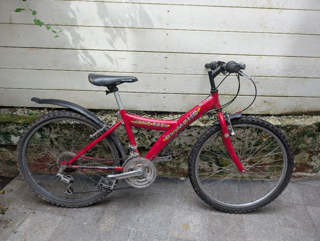 vélo vtt enfant 8-10 ans, Enlèvement, Utilisé, Frein sur jante, 20 pouces ou plus