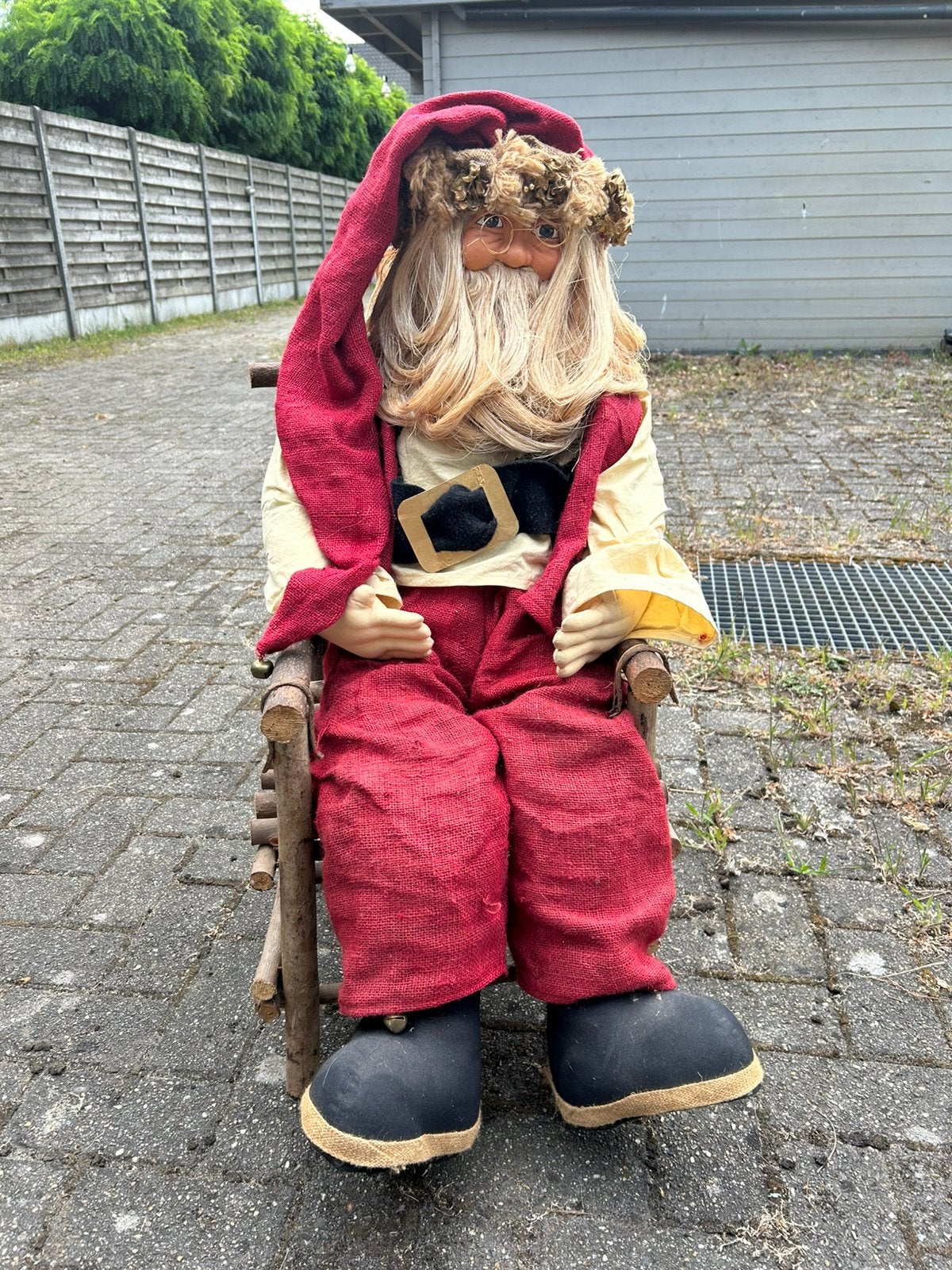 Zittende kerstman, Diversen, Ophalen, Zo goed als nieuw