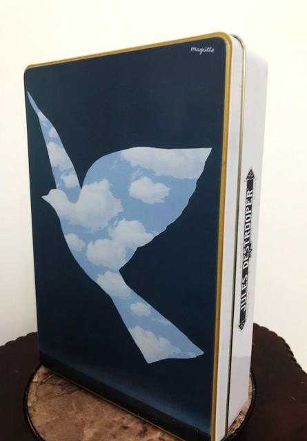 Magritte "L'Oiseau de Ciel" Blikken doos  😍💑😎🎁🤗👌, Enlèvement ou Envoi, Comme neuf