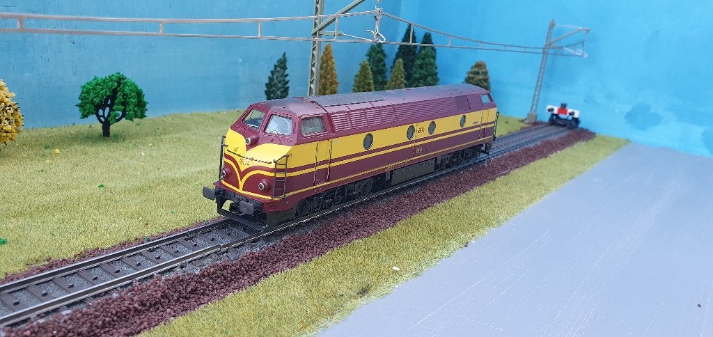 Märklin CFL diesel delta digitaal H0 3-rail, Hobby en Vrije tijd, Wisselstroom, Gebruikt, Locomotief, Ophalen of Verzenden