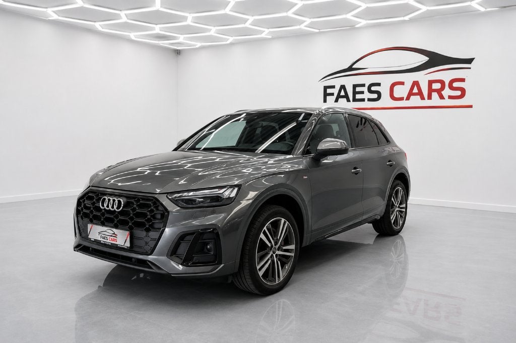 Audi Q5 50 TFSI S-Line Quattro Btw aftrekbaar, Auto's, Automaat, Dealer onderhouden, Stof, Euro 6