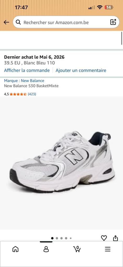 Ventre New Balance, Enlèvement ou Envoi, Comme neuf
