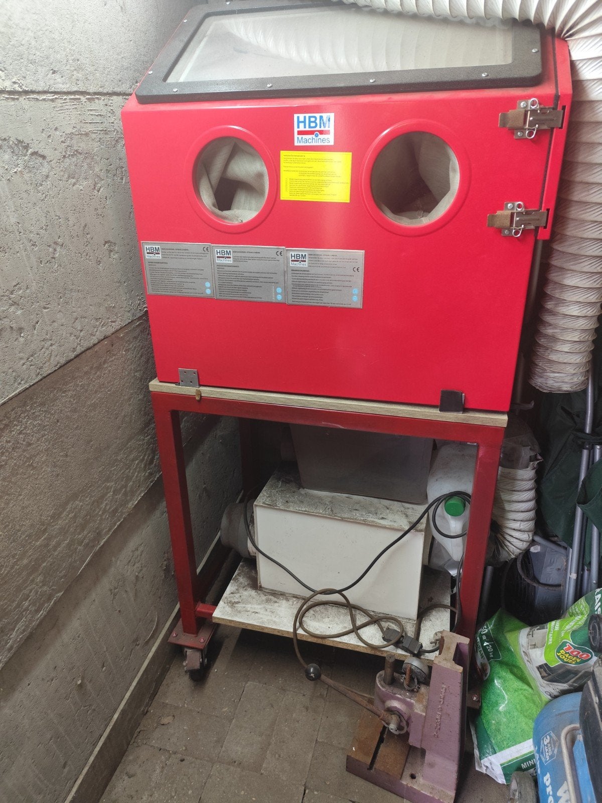 zandstraal cabine, Doe-het-zelf en Bouw, Reinigingsmachines, Ophalen