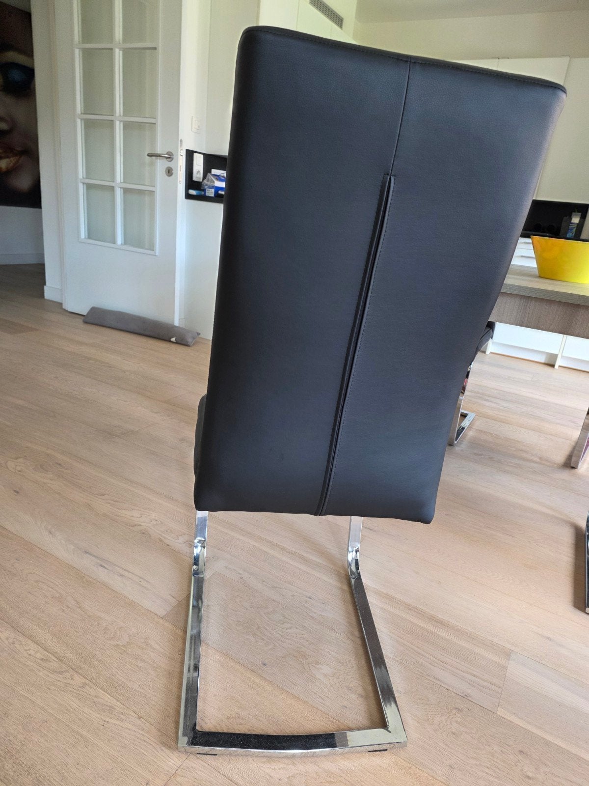 Eetkamerstoelen, Huis en Inrichting, Ophalen, Zwart